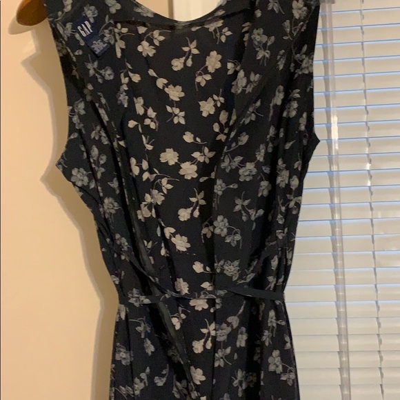 Navy blue sleeveless dress size 14 Gap - Picture 5 of 5